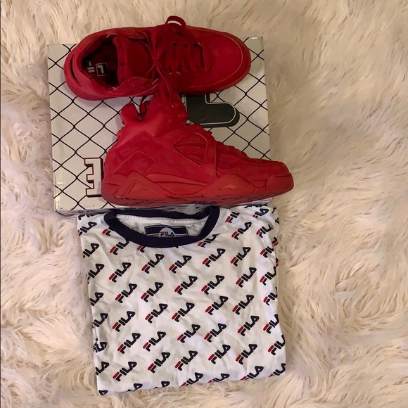 fila the cage red